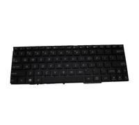 WZKOZDR Piezas de Recambio Teclado de Ordenador portátil para ASUS T100TA T100TAF T100TAL T100TAM T100TAR T101TA Negro sin Marco BEBRLA\UK\US(United States US)