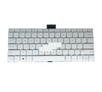 WZKOZDR Piezas de Recambio Teclado Estadounidense para portátil HP Pavilion 11-K, 11-U, M1-U000, 11-AB, 11-k000, 11-K100, 11-K024TU, 11-K052TU, Teclas Blancas en inglés (HPM14K3)