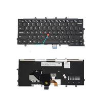 WZKOZDR Piezas de Recambio Teclado Estadounidense para portátil Lenovo ThinkPad X240, X240S, X230S, X250S, X270, X260S, X13, L13, X280, A285, X390, X395, en inglés(Dark Green)