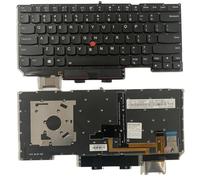 WZKOZDR Piezas de Recambio Teclado para Lenovo ThinkPad X1 Carbon 5.º y 6. (2017/18) TP00086A 20HQ/20HR/20K3/20K4/20KH/20KG SN20P38666 01ER623(US Layout Backlight)