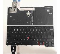 WZKOZDR Piezas de Recambio Teclado para portátil Lenovo ThinkPad T14 Gen 5 P14s L14 TP00159B 21MD(AI Backlight US)