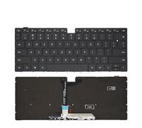WZKOZDR Piezas de Recambio Teclado retroiluminado para Huawei MateBook D15 BOHK WAX9X WAP9R, 2022 para Bode-WFH9 WDH9 WFE9AL WDI9A WFE9, teclados en español, Reino Unido y Brasil(US Backlight)