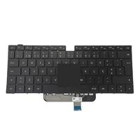 WZKOZDR Teclado con Teclas retroiluminadas NE PO IT FS US UK TI SP GR FR HU TR para Huawei MateBook 14 15 D14 KLW-W09 W29 KLVC-WFE9L WAH9L HBL-W19(PO no Backlit Paper)