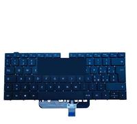 WZKOZDR Teclado con Teclas retroiluminadas NE PO IT FS US UK TI SP GR FR HU TR para Huawei MateBook 14 15 D14 KLW-W09 W29 KLVC-WFE9L WAH9L HBL-W19(IT no Backlit Paper)