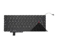 WZKOZDR Teclado para portátil Apple Pro de 17" A1297 (EE. UU./Reino Unido/Rusia/Grecia/Francia/España/Brasil/Italia/Portugal/Polonia/Turquía/Tierra)(BR)