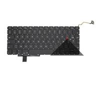 WZKOZDR Teclado para portátil Apple Pro de 17" A1297 (EE. UU./Reino Unido/Rusia/Grecia/Francia/España/Brasil/Italia/Portugal/Polonia/Turquía/Tierra)(FR)
