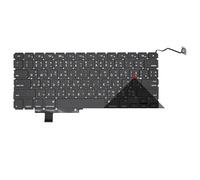 WZKOZDR Teclado para portátil Apple Pro de 17" A1297 (EE. UU./Reino Unido/Rusia/Grecia/Francia/España/Brasil/Italia/Portugal/Polonia/Turquía/Tierra)(TI)