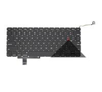 WZKOZDR Teclado para portátil Apple Pro de 17" A1297 (EE. UU./Reino Unido/Rusia/Grecia/Francia/España/Brasil/Italia/Portugal/Polonia/Turquía/Tierra)(US)