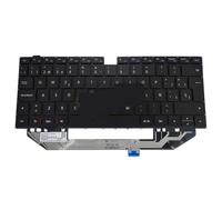 WZKOZDR Teclado retroiluminado en español Estadounidense para Huawei MateBook X Pro MACH-W19 W29 W09 MACHR-W19L MACHD-WFE9 B7-410 MACH-WAH9LP 9Z.NEXBN.20S(SP Start Backlit)