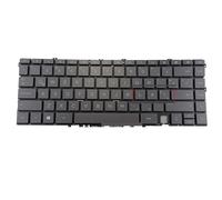 WZKOZDR Teclado retroiluminado US UK LA/Latin JPA para HP Envy X360 15-EU 15M-EU TPN-149 TPN-150 15-EU0003CA 15-EU0010CA EU0013CA EU0043DX(Latin Black)