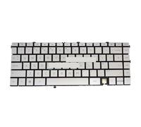 WZKOZDR Teclado retroiluminado US UK LA/Latin JPA para HP Envy X360 15-EU 15M-EU TPN-149 TPN-150 15-EU0003CA 15-EU0010CA EU0013CA EU0043DX(UK Silver)