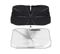 WZKSZMEFG para Dacia Duster 2018-2023 Paraguas Parasol Coche Parabrisas Delantero Plegavel Reflector Calor Protección UV UPF 50+ Bloqueador Térmico