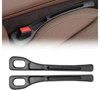 WZKSZMEFG Relleno Huecos para Asientos Coche,para Ford Fiesta MK6 MK7 Mondeo MK3 MK4 MK5 Pack de 2 Organizador de Ranuras Protector Anti-caída de Objetos para Consola Central,A