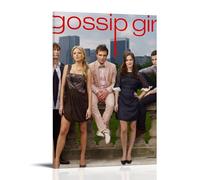WZLLHA Gossip GirlArt - Póster de lienzo vintage para habitación, decoración moderna de dormitorio, estética, para bar, carrito, decoración de pared, estilo marco, 30 x 45 cm