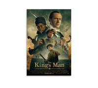 WZLLHA Kingsman The Secret ServiceArt - Póster de lienzo con impresión vintage para habitación, decoración moderna de dormitorio, decoración estética de pared, estilo sin marco, 50 x 75 cm