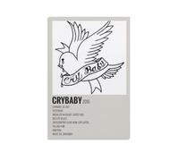 WZLLHA Lil Peep CrybabyArt - Póster de lienzo vintage para habitación, decoración moderna de dormitorio, estética, decoración de pared, estilo sin marco, 60 x 90 cm