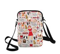 WZMPA Annie Broadway - Bolso cruzado musical Annie & Grace para fanáticos de Annie & Grace, regalo para huérfanos Annie, bolsa de hombro, Annie Cb, medium