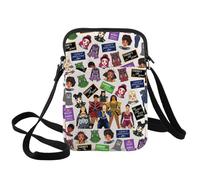 WZMPA Broadway Six The Musical Crossover Bolso bandolera Aragon & Boleyn & Seymour & Cleves & Howard & Parr Fans Gift Six The Musical Crossbody Purse, There's No Way Cb, medium