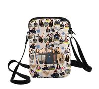 WZMPA Brooklyn 99 - Bolso bandolera Ray Jake & Amy & Schmidt y Gina & Holt para fanáticos de Brooklyn 99 Merch, Cheddar Cb, medium