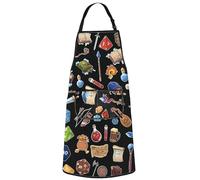 WZMPA Dungeon Master - Delantal de cocina Dungeon Gamer, regalo de RPG, mazmorra, Dungeon Ap, Medium