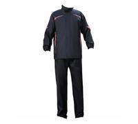 Wzmzjy Traje Impermeable Conjunto Chaqueta Pantalón Chubasquero Material Resistente con PVC y Malla Interior Que Cierre con Solapa y y Puños Elásticos Apto, 3XL, Mejorado N-rojo