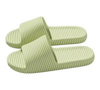 WZNKXFC Sandalias de ducha para hombre y mujer de secado rápido antideslizantes para piscina interiores y exteriores para spa gimnasio y playa. Green EU Size 36-37