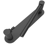 WZRUA Portarrollos Papel Higienico Adhesivo Negro, Portarrollos para Papel Higiénico de Acero Inoxidable，Muy Adecuado para baño e Inodoro