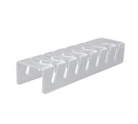 WZSASE Baseball Cap Storage Rack | Clear Acrylic Hat Display Holder for 7 Caps | Space Saving Hat Organizer for Living Room/Bedroom/Hallway | No Drill Installation (Transparent)