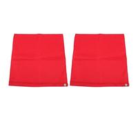WZSASE Horse Training Flag | Abrasion Defiant Nylon for Equestrian Desensitization/Groundwork | Portable Training Tool with Vibrant Colors | 2 Pack (Red)