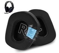 Wzsipod Almohadillas de repuesto con gel refrescante para auriculares Logitech G733 G535 G335 Lightspeed inalámbricos para videojuegos, almohadillas para los oídos fabricadas con tela de seda de hielo