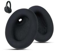 Wzsipod Almohadillas de repuesto de tela para auriculares inalámbricos Sony WH-1000XM4, almohadillas para auriculares Sony Xm4 con tela suave y espuma viscoelástica, repuesto de cojín transpirable