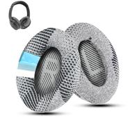 Wzsipod Cooling-Gel QuietComfort 35 / QC35 II Almohadillas de repuesto para auriculares Bose, también aptas para Bose QC45 QC35 QC25 QC2 QC15/ Around-Ear 2 AE2i AE2w/ SoundTrue & SoundLink Series,
