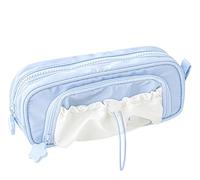 WZTFWCHSTH Estuche Kawaii, Serie Cielo Estrellado, Gran Capacidad, con Cordón, Diseño Multibolsillos, Suave y Portátil, Impermeable y Suave, Ideal para Oficina y Estudiantes.