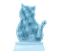 WZTHLF Juguete de interior con cepillo interactivo para gatos, contenedor de menta, juguete de mensajes para gatos, juguete para gatitos, ejercicio divertido