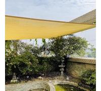 WZWZEN Malla De Sombra Beige, Red De Sombreo con Protección Solar, Malla Sombreo con Ojales, 90% De Protección UV, para Patios, Jardines, Pérgolas Y Plantas(2x3.0m/6.6x9.9ft)