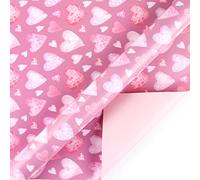 Wzxhew 2023 - Papel de regalo de 80 g, papel de regalo para el día de San Valentín, 1 pieza de papel recubierto de papel de fiesta de San Valentín, decoración del hogar (C, talla única)
