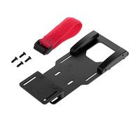 Wzxksoac 1/10 RC Rastreador Bajo Centro de Gravedad Soporte de BateríA Placa de ReubicacióN de Esc de BateríA de Metal para Axial SCX10 II Ax90046 RC Pieza del VehíCulo