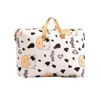 Wzxksoac 1 Bolsa de Almacenamiento de Gran Capacidad con Asa, Organizador de Bolsa de Almacenamiento de Ropa con Asa, Organizador de Armario Plegable