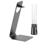 Wzxksoac 1 Distribuidor de Aguja de Espresso - Herramienta Agitadora Magnética de Metal para Café - Distribuidor de Café Negro para Lugar de Trabajo