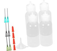 Wzxksoac 1 Juego de Aplicadoras Reutilizables con Punta de Aguja para Dispensar Pegamento y Aceite con PrecisióN para Manualidades en Casa.