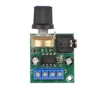 Wzxksoac 1 Placa Amplificadora de Audio LM386 de 10 W, Mono de 3,5 mm, CC de 3 A 12 V, Control de Volumen, Mini Módulo Amplificador, Volumen Ajustable.