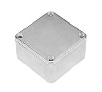 Wzxksoac 10 Cajas para Pedales de Efectos de Guitarra de 1590 Libras, de Aluminio Fundido A Presión, de 1,99 X 1,99 X 1,22 Pulgadas