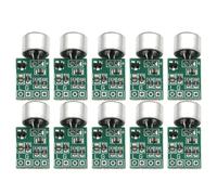 Wzxksoac 10 MinimóDulos Amplificadores de Audio para MicróFono, Placa de Circuito para Altavoz, CC 2,5-9 V, Accesorios para MicróFono.