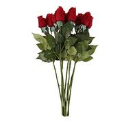 Wzxksoac 10 Piezas de Flores Artificiales Rosas Artificiales Rosas Artificiales para la DecoracióN del Banquete de Boda DecoracióN del áLbum