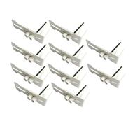 Wzxksoac 10 Piezas G8 Soporte de Tarjeta Gráfica Chasis 12 cm Posición del Ventilador Soporte de Metal Fijo Soporte de Deformación Anti-Hundimiento, B