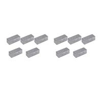Wzxksoac 10 Piezas Pedal de Efectos de Guitarra Caja de Pedal de Aluminio para DIY Kit de Pedal de Guitarra 1590A