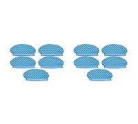Wzxksoac 10 Piezas Piezas de Aspiradora para Ozmo 920/950 Almohadilla Paño de Repuesto de Fregona para Ozmo 920/950