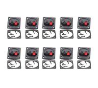 Wzxksoac 10 Placas de Conexión para Terminales de Altavoz, Ideales para Mejoras del de Audio y Proyectos de Bricolaje. Clip para Cable de Altavoz.