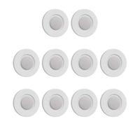 Wzxksoac 10 Soportes Magnéticos para Control Remoto, Adhesivos de Pared para TV y Aire Acondicionado, Organizadores para el Hogar.