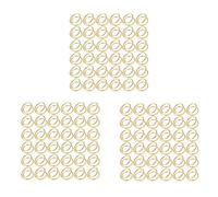 Wzxksoac 108 Servilleteros en Espiral de Metal con Hebillas, Servilleteros Simples para Bodas, RecepcióN, Cena, Fiesta, Buffet, Mesa, DecoracióN Dorada.